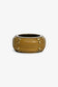 Burberry Green Leather Studded Bangle