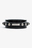 Burberry Black Acyrlic Studded Logo Bangle