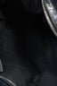 Balenciaga Black Leather Giant Grommet Motocross City Bag with Strap