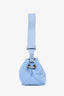 Ganni Blue Pillow Recycled Tech Fabric Mini Shoulder Bag