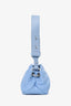 Ganni Blue Pillow Recycled Tech Fabric Mini Shoulder Bag