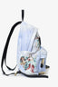 Moschino Blue Nylon Fresco Backpack