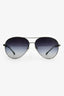 Pre-Loved Chanel™ Black Denim Detail Aviator Sunglasses
