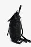 Bottega Veneta Black Leather Intrecciato Backpack (As Is)