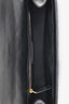 Saint Laurent Black Quilted Grain De Poudre Leather Large Envelope Chain Bag