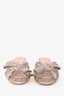 Loeffler Randall Champagne 'Emilia' Knot Sandals Size 10