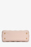 Christian Dior 2017 Pink Leather Cannage Small Lady Dior