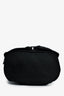 Prada Black Tessuto Nylon Double Buckle Backpack