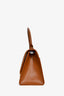 Balenciaga Brown Leather Small Hourglass Bag with Strap