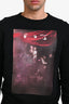 Off-White Black Cotton 'Caravaggio Painting' Crewneck Sweatshirt Size S Mens