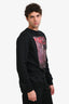 Off-White Black Cotton 'Caravaggio Painting' Crewneck Sweatshirt Size S Mens