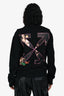 Off-White Black Cotton 'Caravaggio Painting' Crewneck Sweatshirt Size S Mens