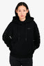 Off-White 2020 Black Cotton 'Shoelaces' Hoodie Size S Mens