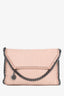 Stella McCartney Pink Fabric Chain Trim Mini Falabella Bag
