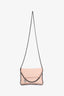 Stella McCartney Pink Fabric Chain Trim Mini Falabella Bag