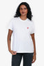 Ami White Ami de Cœur T-Shirt Est. Size S/M