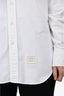 Thom Browne White Cotton Shirt Dress Est. Size S