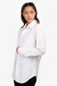 Thom Browne White Cotton Shirt Dress Est. Size S