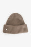 Hermès Taupe Cashmere/Mohair Ribbed Toque