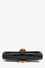 Hermes 2016 Black Alligator 'Medor' 23 Clutch