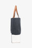 Marni Grey Felt White Leather Tote