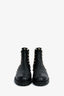 Valentino Black Leather Rockstud Chelsea Boots Size 37
