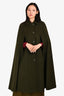 Burberry's Green Wool Cape