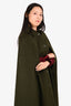 Burberry's Green Wool Cape