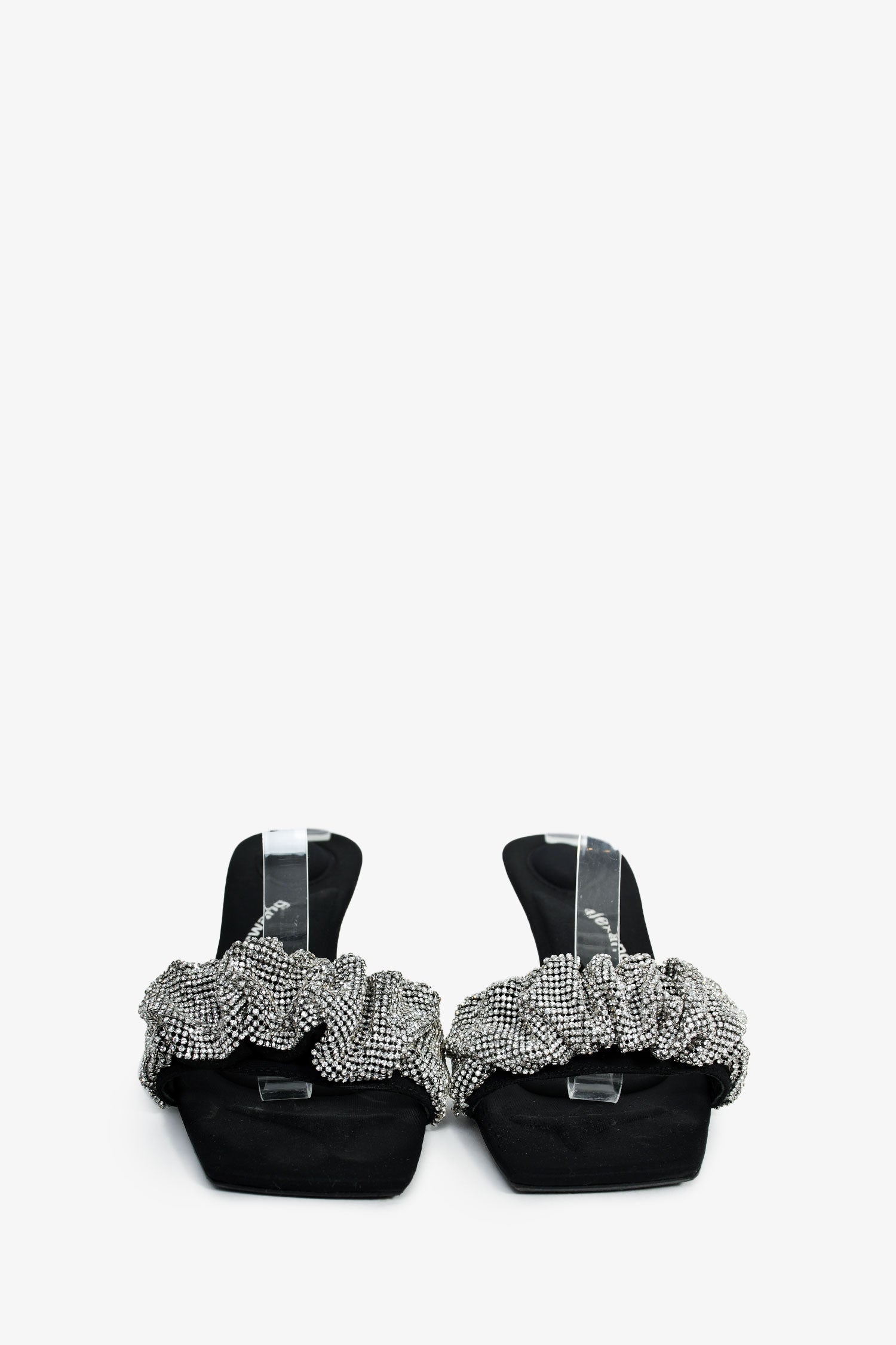 alexander wangベロアミュール 美品】alexander wangベロアミュール