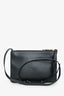 Celine Black Leather Small Trio Crossbody
