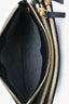 Celine Black Leather Small Trio Crossbody