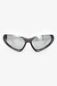 Balenciaga Grey Oval Frame Sunglasses
