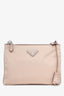 Prada Beige Re-Edition 2000 Nylon Canvas Strap Shoulder Bag