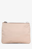 Prada Beige Re-Edition 2000 Nylon Canvas Strap Shoulder Bag