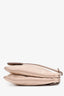 Prada Beige Re-Edition 2000 Nylon Canvas Strap Shoulder Bag