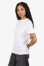 Brunello Cucinelli White Beaded T-Shirt Size XS