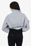 Alexander Wang Gery Wool Shrug Knot Front Sweater Size S