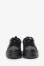 Hermès Black Leather Happy Sneakers Size 35