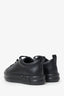Hermès Black Leather Happy Sneakers Size 35