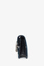 Gucci Navy Velvet GG Monogram Super Mini Dionysus Chain Bag