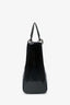 Christian Dior 2009 Black Patent Large Lady Dior Top Handle With Strap