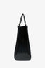 Christian Dior 2009 Black Patent Large Lady Dior Top Handle With Strap