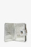 Pre-Loved Chanel™ 2008-09 Silver Metallic 2.55 Reissue Wallet