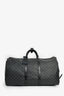Louis Vuitton Graphite Damier Blue Lined Keepall 55