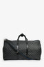 Louis Vuitton Graphite Damier Blue Lined Keepall 55