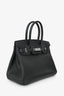 Hermès 2017 Black Epsom Birkin 30
