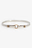 Tiffany & Co. Sterling Silver + 18K Gold Hinge Cuff
