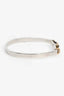 Tiffany & Co. Sterling Silver + 18K Gold Hinge Cuff