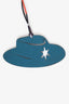 Hermès Blue/Grey Leather Hat Bag Charm