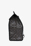 Goyard 2023 Navy Goyardine Canvas 'Saint Leger' Backpack